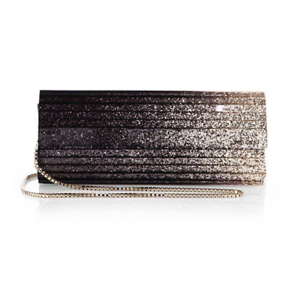 Jimmy Choo Sweetie Handbag/Clutch Plum